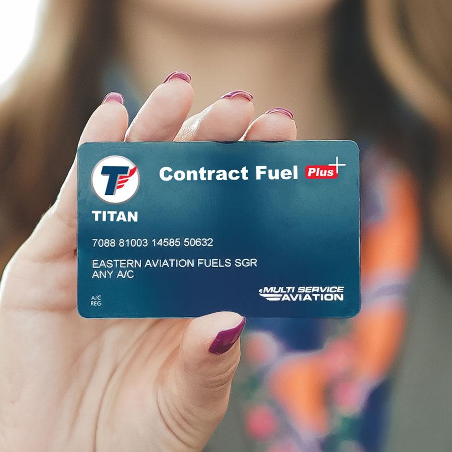 TITAN Contract Fuel+ Card