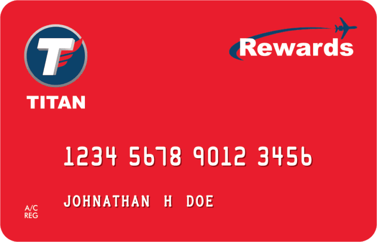 TITAN Rewards Card